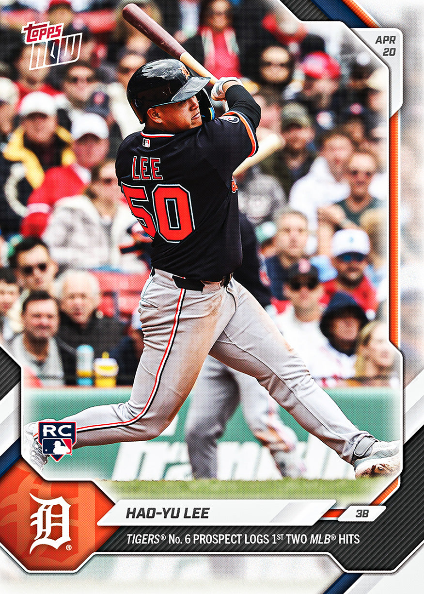 Hao-Yu Lee - 2026 MLB Topps NOW - Card 102 - PR: 6964