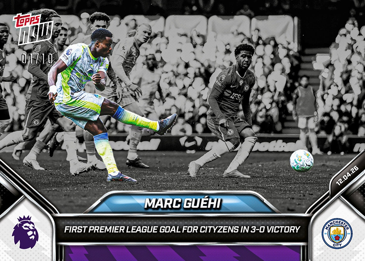 Marc Guéhi - 2025-26 Premier League Topps NOW - Card 170 - PR: 278 - Image 4