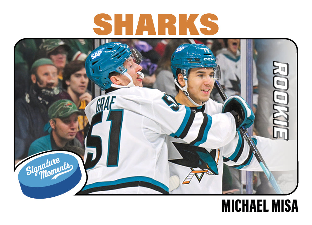 Michael Misa - 2025-26 NHL Topps NOW - Sticker # 22 Pack - PR: 1075 - Image 2