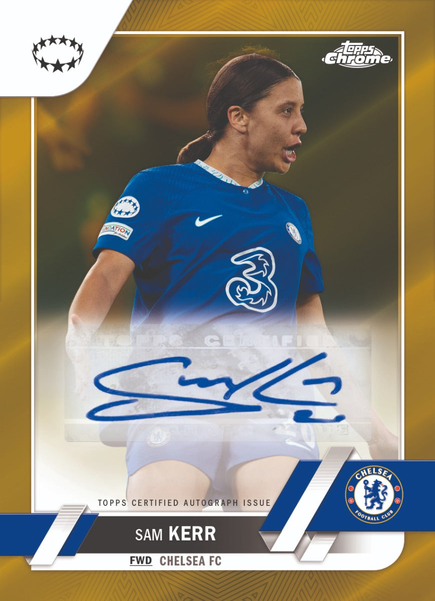 2023 Topps Chrome UEFA Women's Champions League - Hobby Box - Image 3