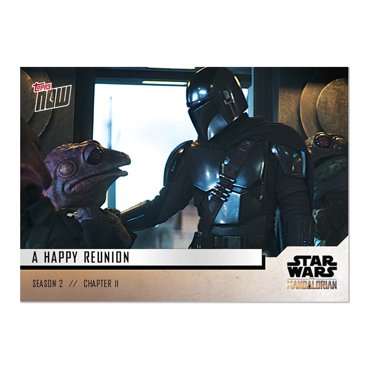 Alternative view of 2020 Star Wars: The Mandalorian TOPPS NOW 5-Card Pack - S2 : Chapter 11 - Print Run: 1459