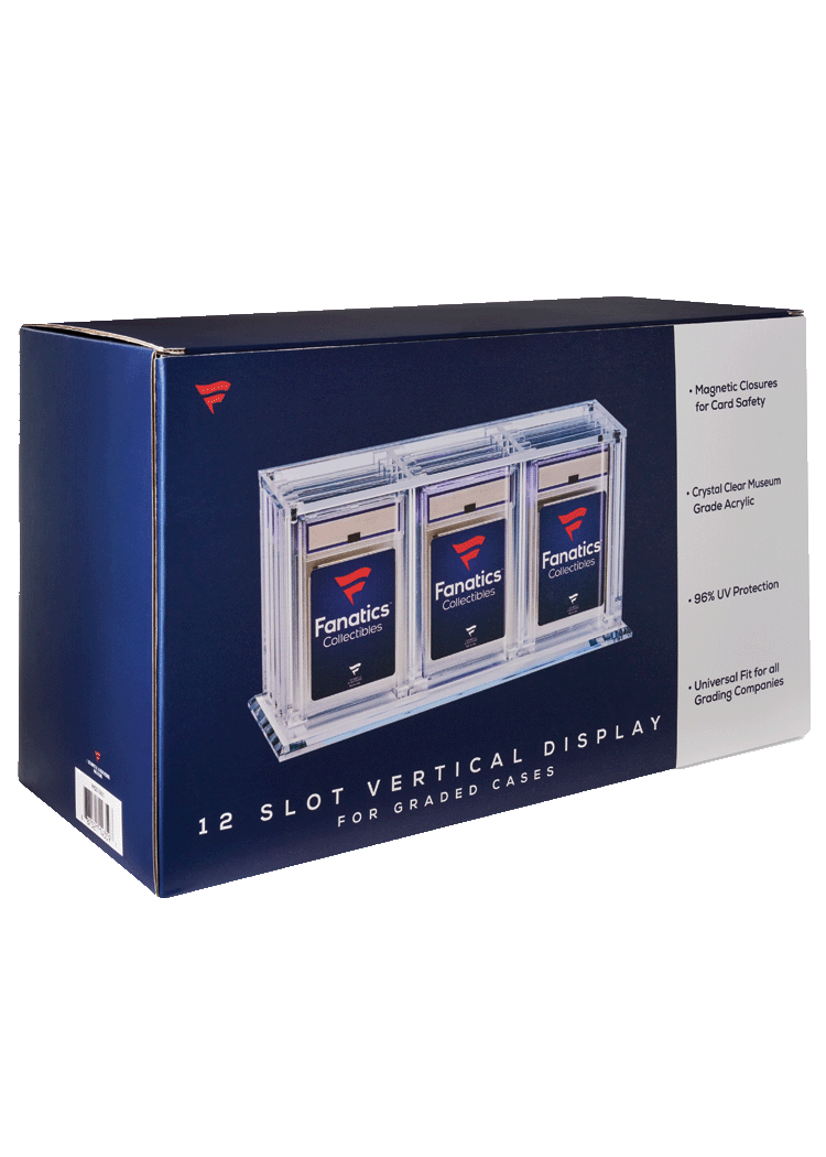 Fanatics Collectibles 12 Slot Vertical Graded Acrylic Case