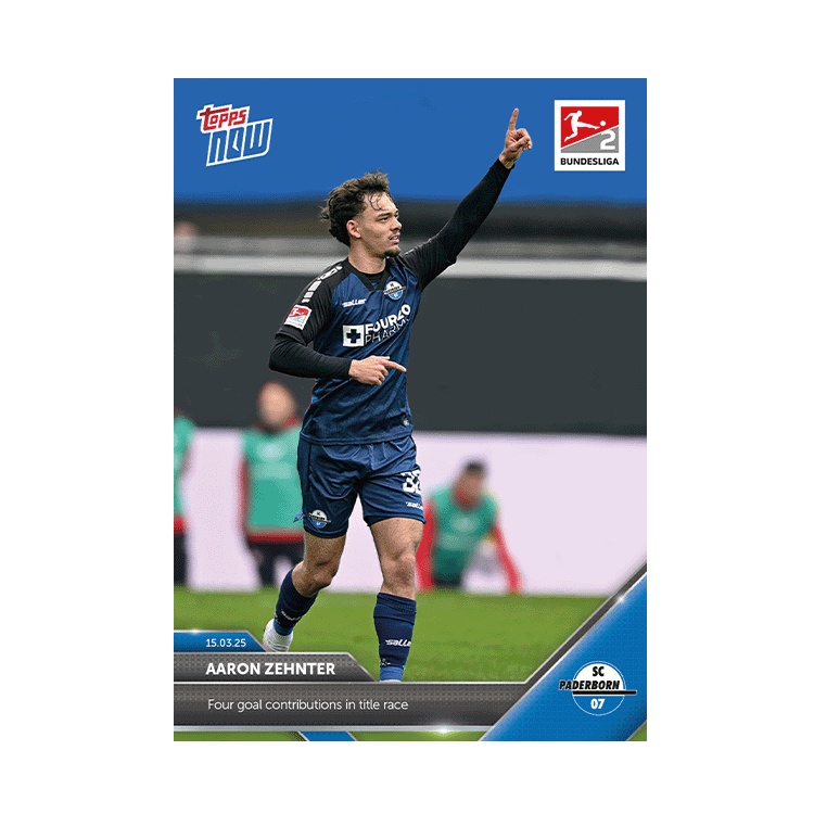 Aaron Zehnter - 2024-25 Bundesliga Topps NOW Card 144 - PR: 136