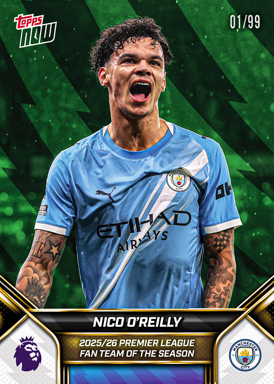 Premier League Team of the Season - Premier League Topps NOW 12-Card Set - Image 7