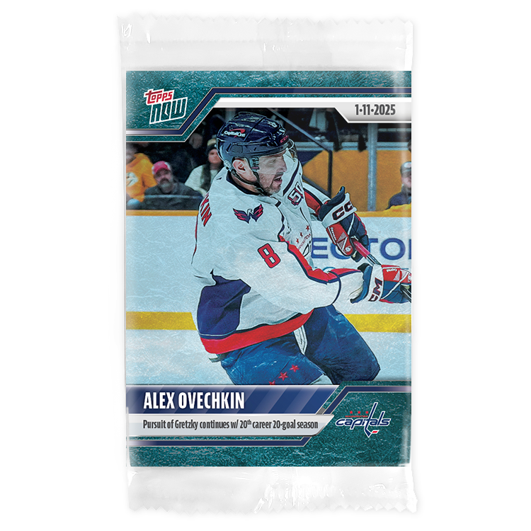 Alex Ovechkin - 2024-25 NHL Topps NOW - Sticker 86 - PR: 490 - Image 3
