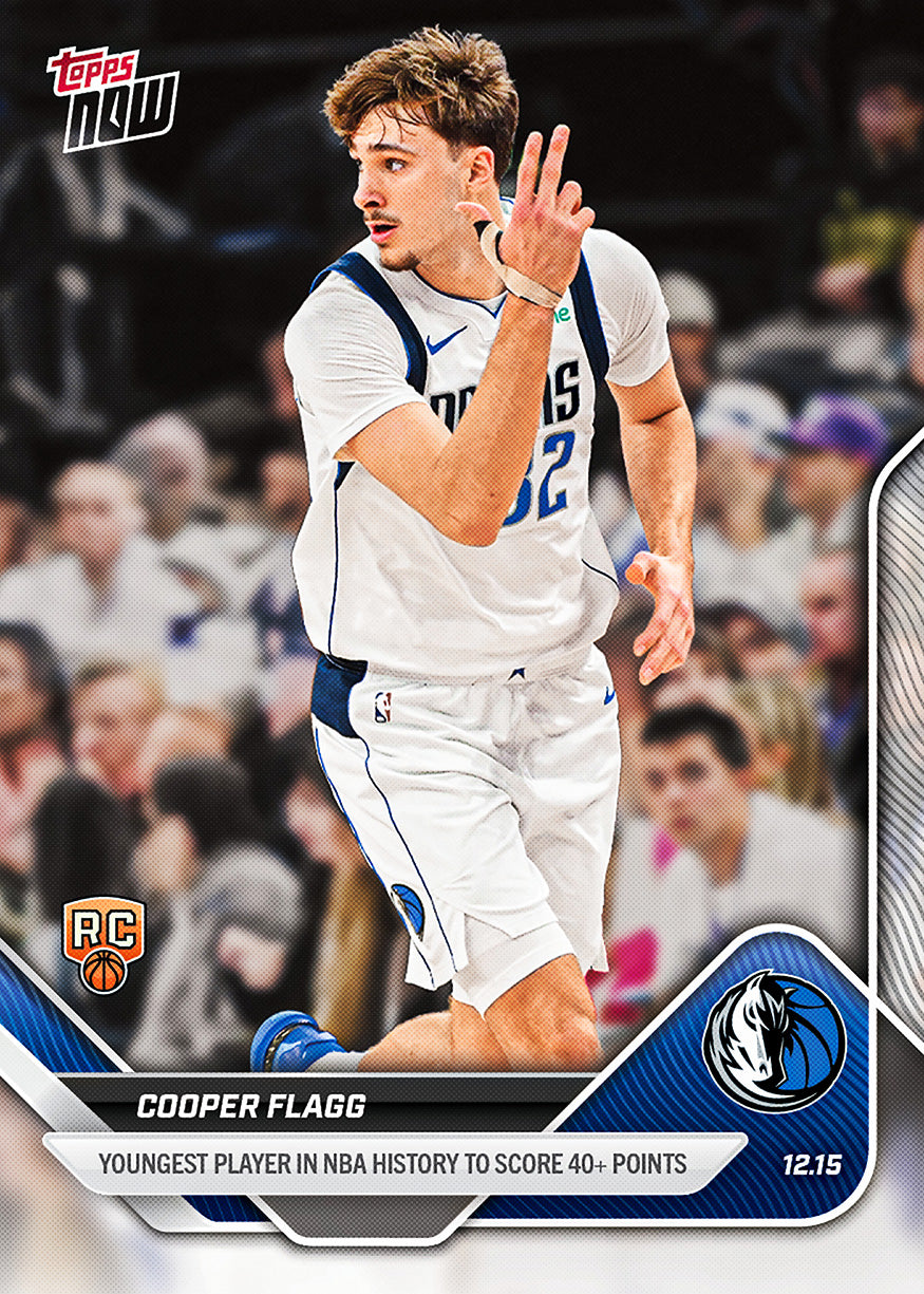Cooper Flagg - 2025-26 NBA Topps NOW - Card 86 - PR: 42224 - Image 3