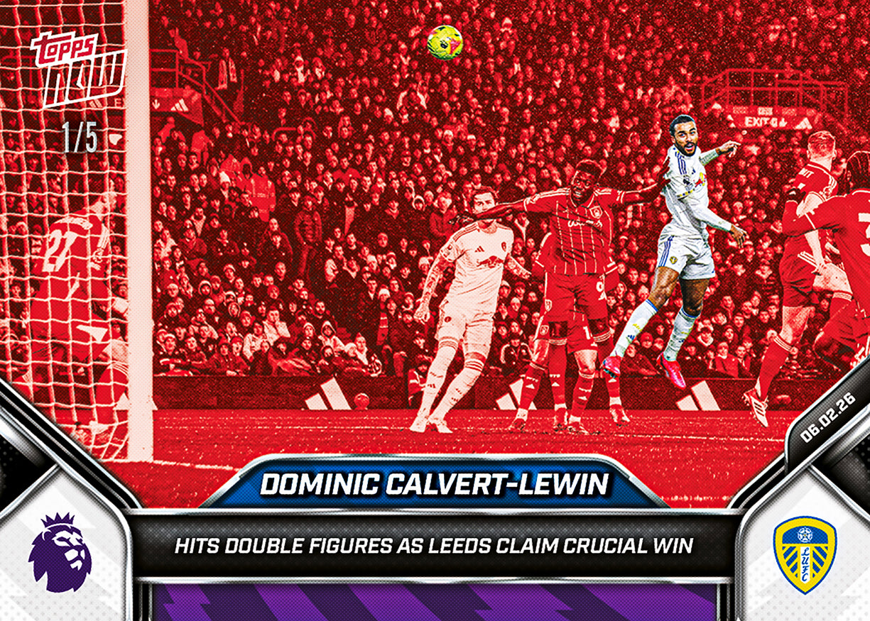 Dominic Calvert-Lewin - 2025-26 Premier League Topps NOW - Card 128 - PR: 265 - Image 3