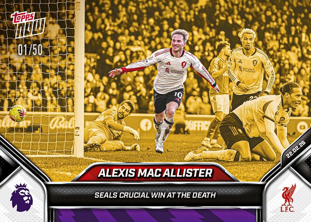 Alexis Mac Allister - 2025-26 Premier League Topps NOW - Card 143 - PR: 685 - Image 6