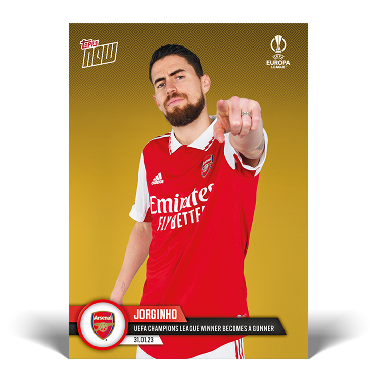 UEFA Champions League winner becomes a Gunner - EL TOPPS NOW Card #24 - PR: 216 - Image 3