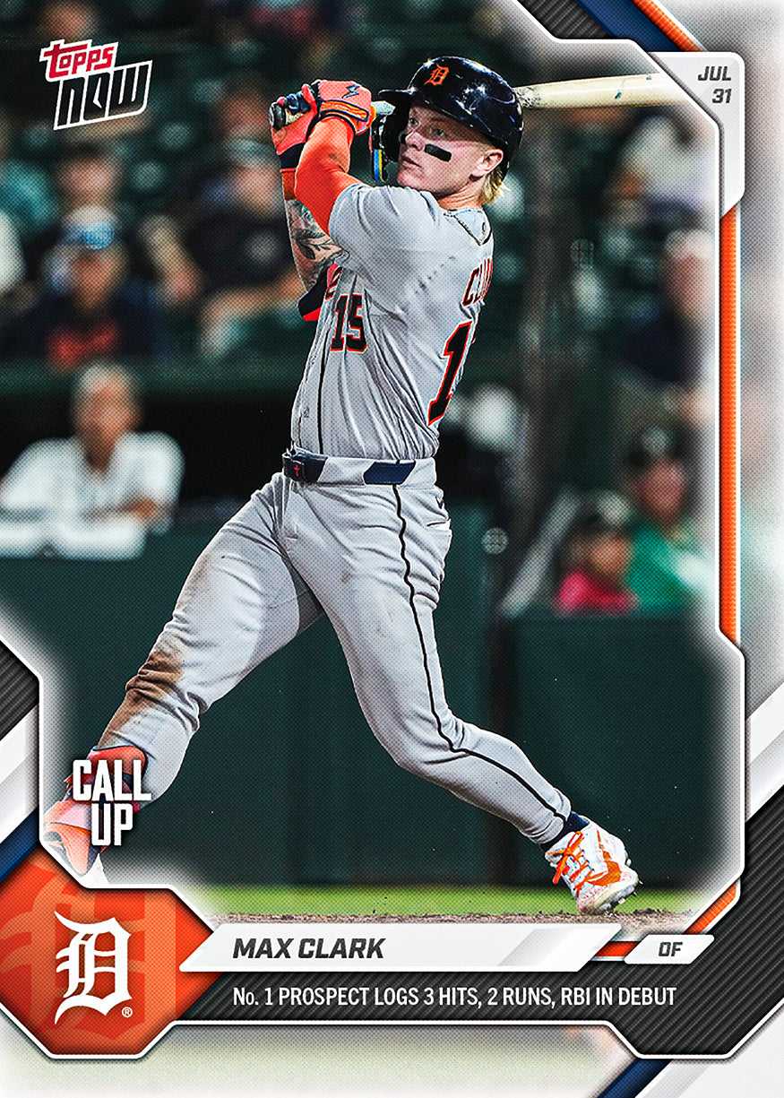Max Clark - 2026 MLB Topps NOW - Card 505 - PR: 16434