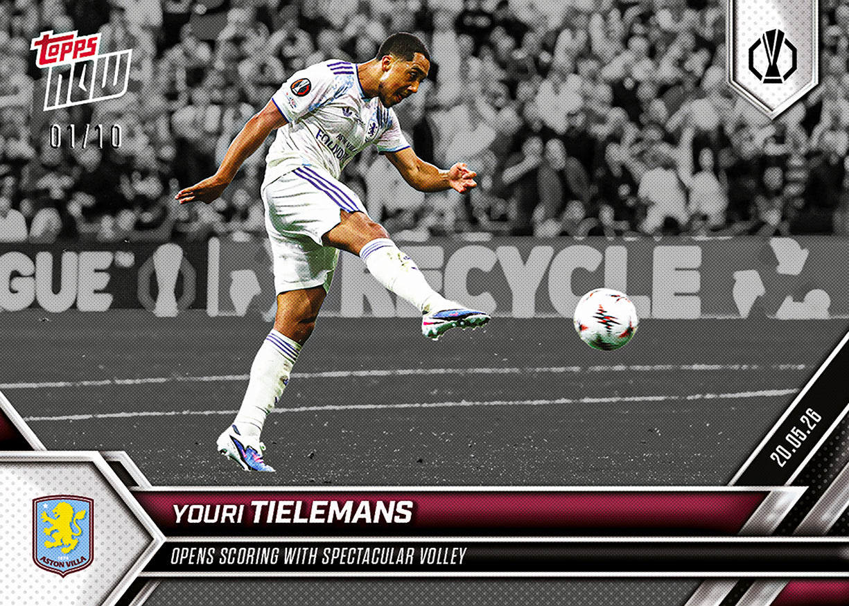 Youri Tielemans - 2025-26 UEL Topps NOW - Card 33 - PR: 549 - Image 6
