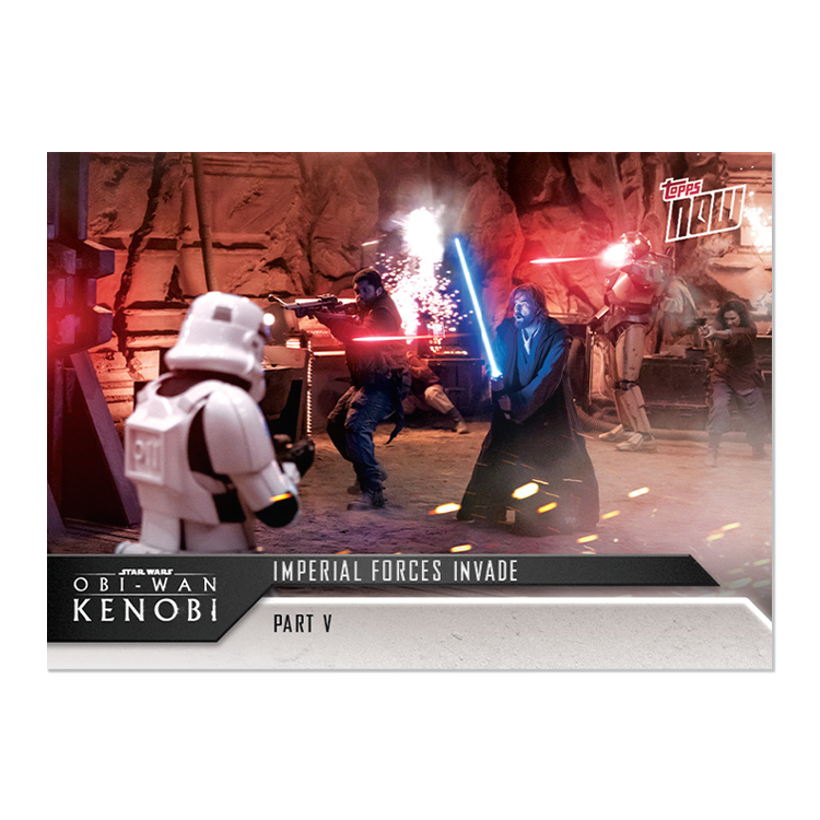 2022 Topps Now Star Wars: Obi-Wan Kenobi 5-Card Pack (Part V) - PR: 1054 - Image 4