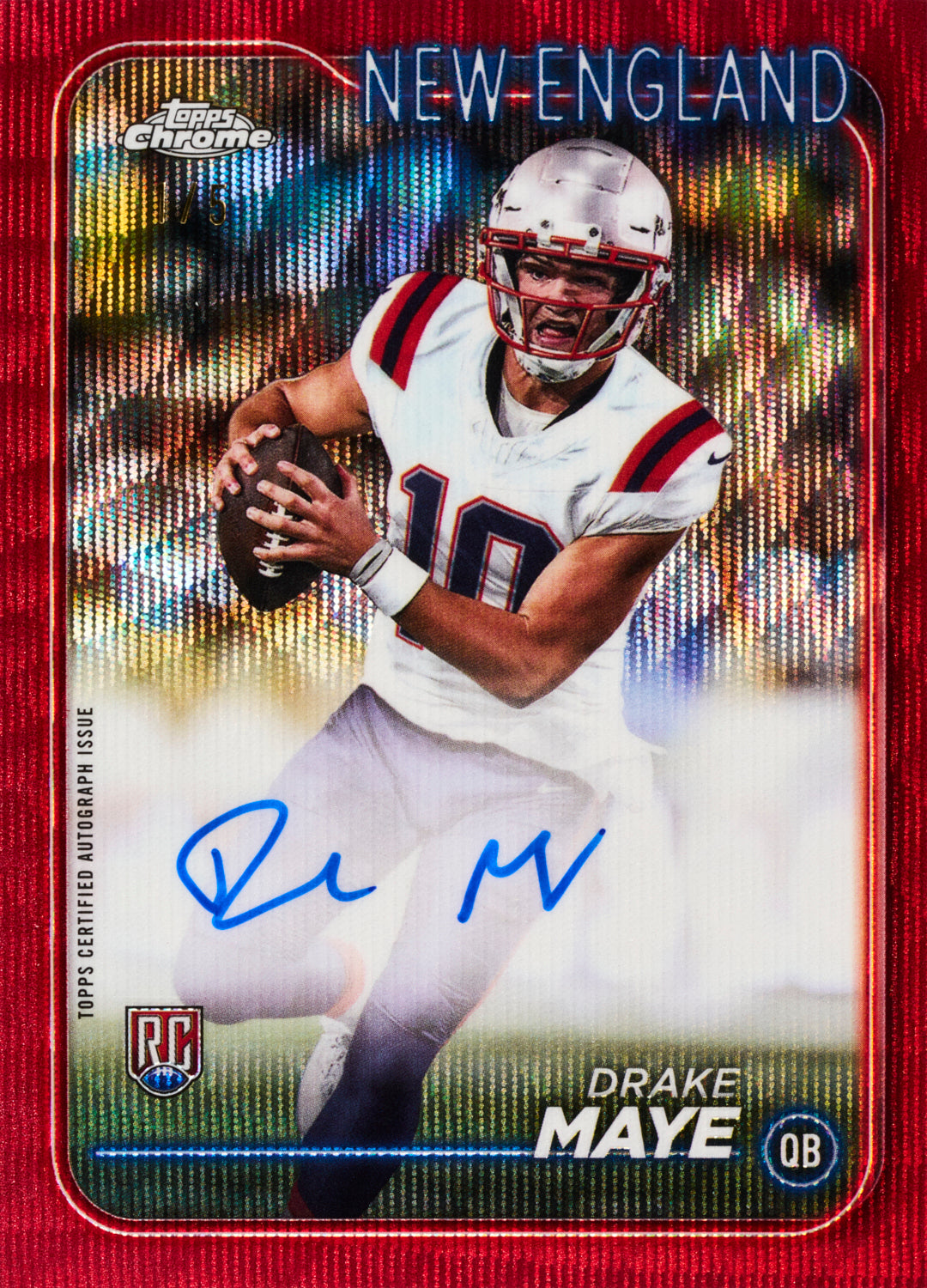 2024 Topps Chrome Football - Hobby Box - Image 9