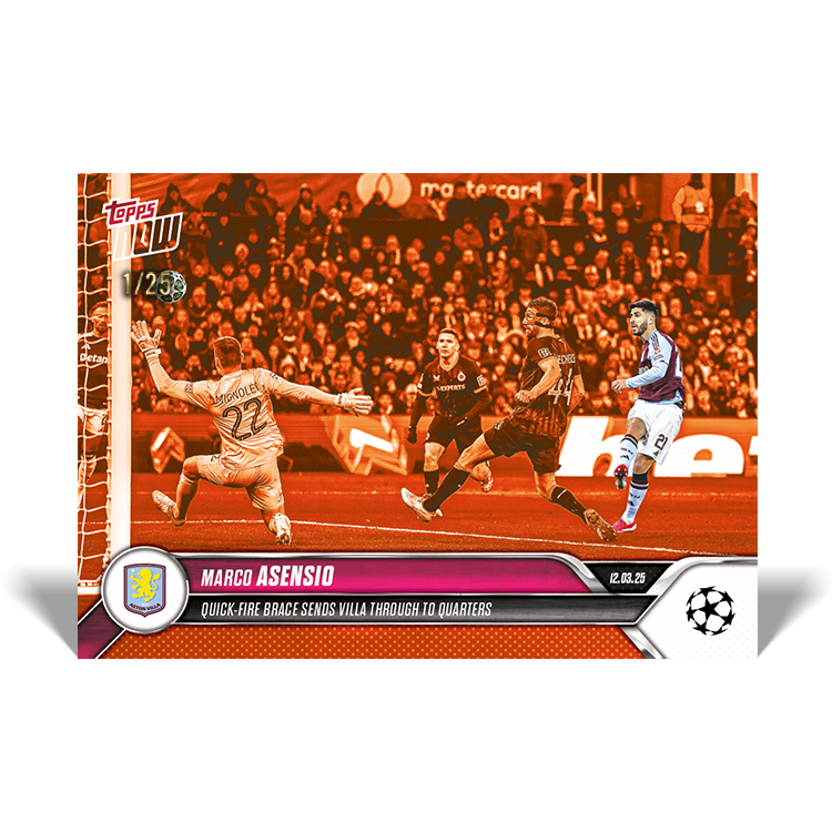 Marco Asensio - 2024-25 UCL Topps NOW Card 127 - PR: 121 - Image 6