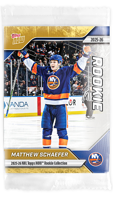 2025-26 NHL Topps NOW Rookie Collection 10-Sticker Set - PR: 600