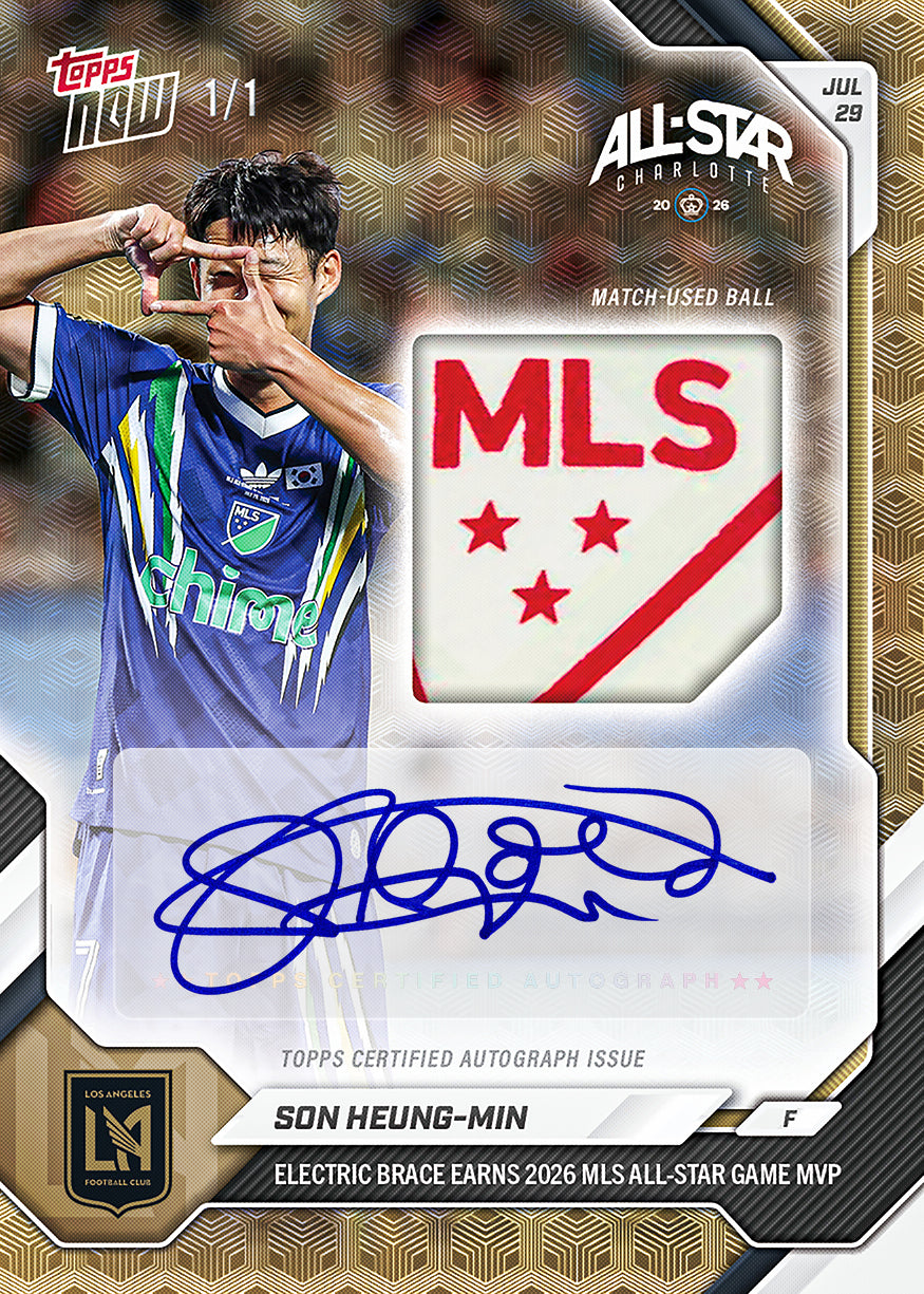 Son Heung-min - 2026 MLS Topps NOW - Card 59 - PR: 2376 - Image 2