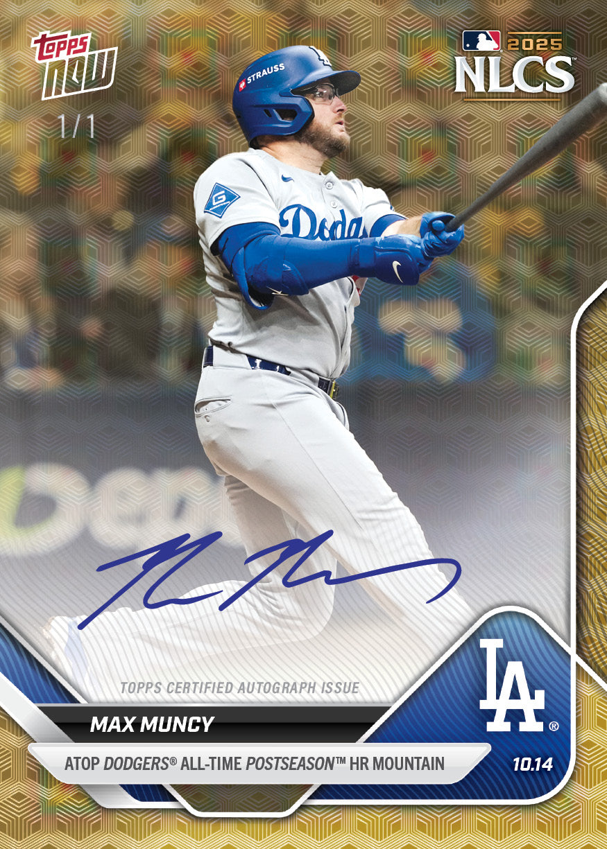 Max Muncy - 2025 MLB Topps NOW - Card 868 - PR: 2289 - Image 2