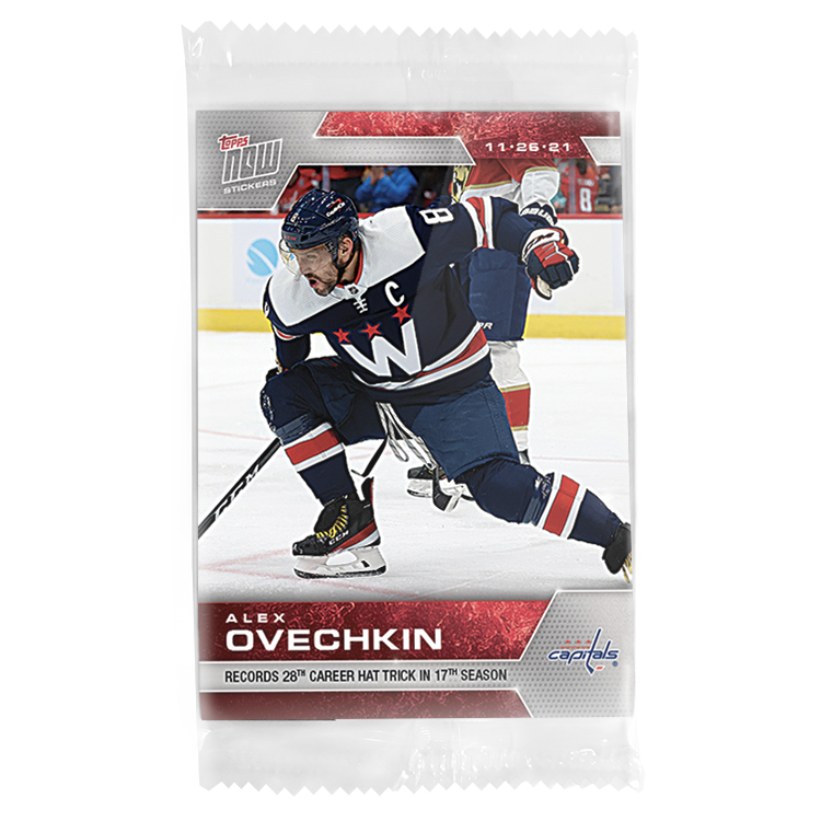 2021-22 NHL TOPPS NOW 23-Sticker Pack - Stickers #122-144