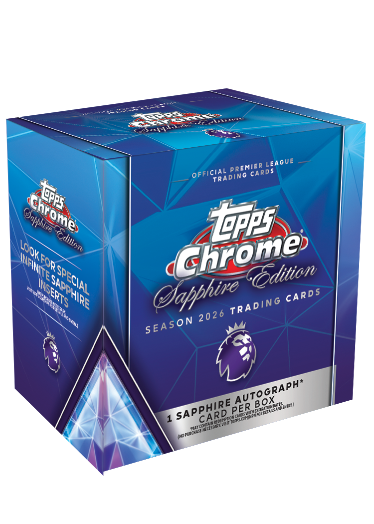 2026 Topps Chrome Premier League - Sapphire Edition