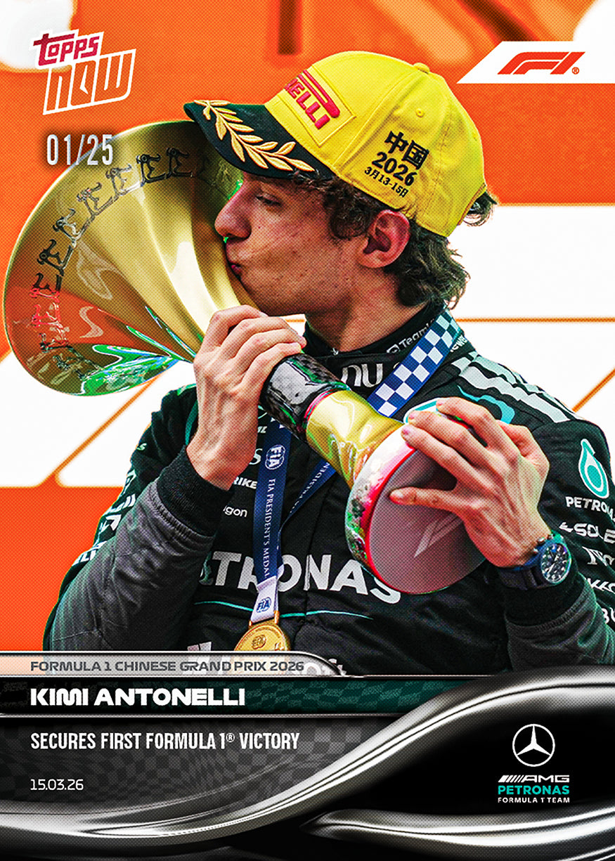 Kimi Antonelli - 2026 Formula 1 Topps NOW - Card 18 - PR: 28723 - Image 7
