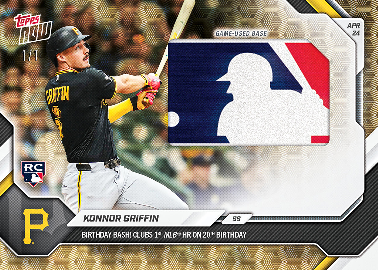 Konnor Griffin - 2026 MLB Topps NOW - Card 115 - PR: 12869 - Image 2