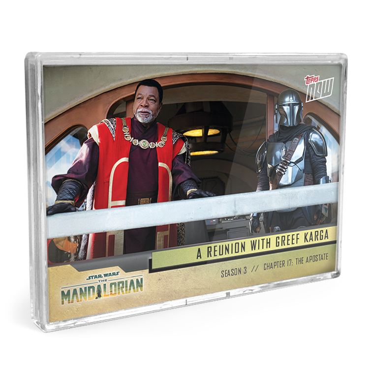 2023 TOPPS NOW Star Wars: The Mandalorian Season 3 Episode 1 - 5 Card Set - PR: 901