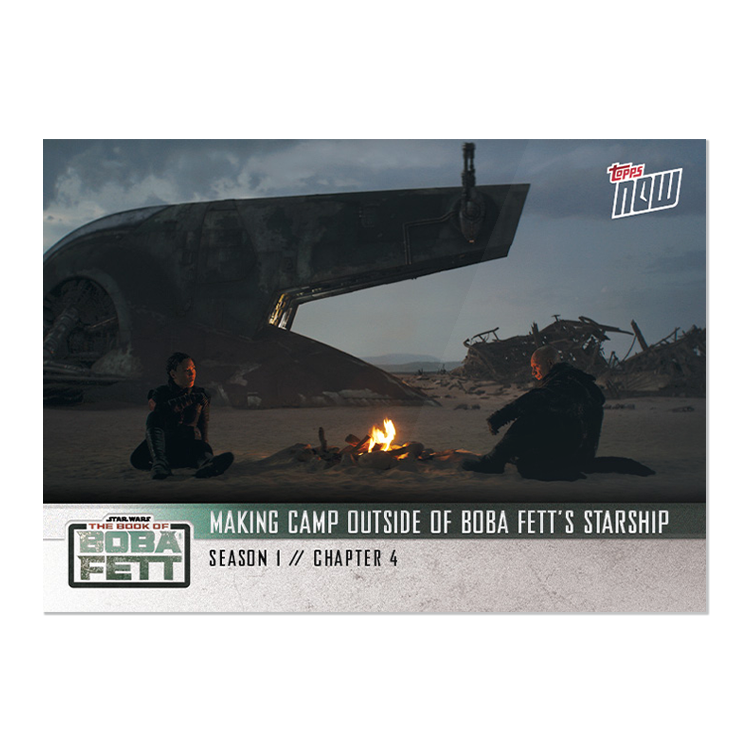 2022 Star Wars TOPPS NOW - 5-Card Pack - Book of Boba Fett Chapter 4 - PR: 1453 - Image 7