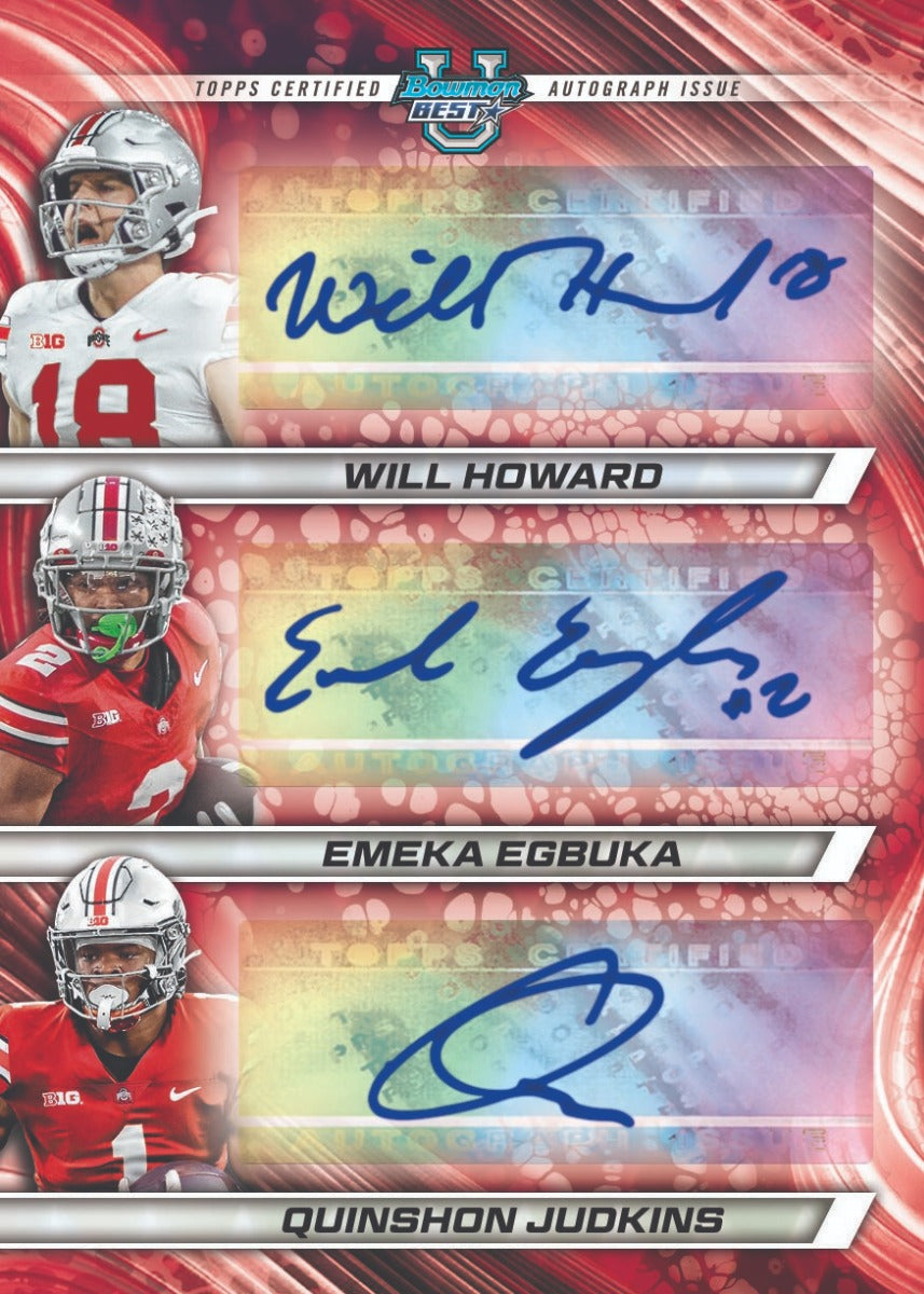 2024 Bowman University Best Football - Hobby Box - Pre-Order - Image 7