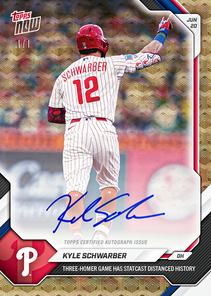 Kyle Schwarber - 2026 MLB Topps NOW - Card 358 - PR: 3785 - Image 2