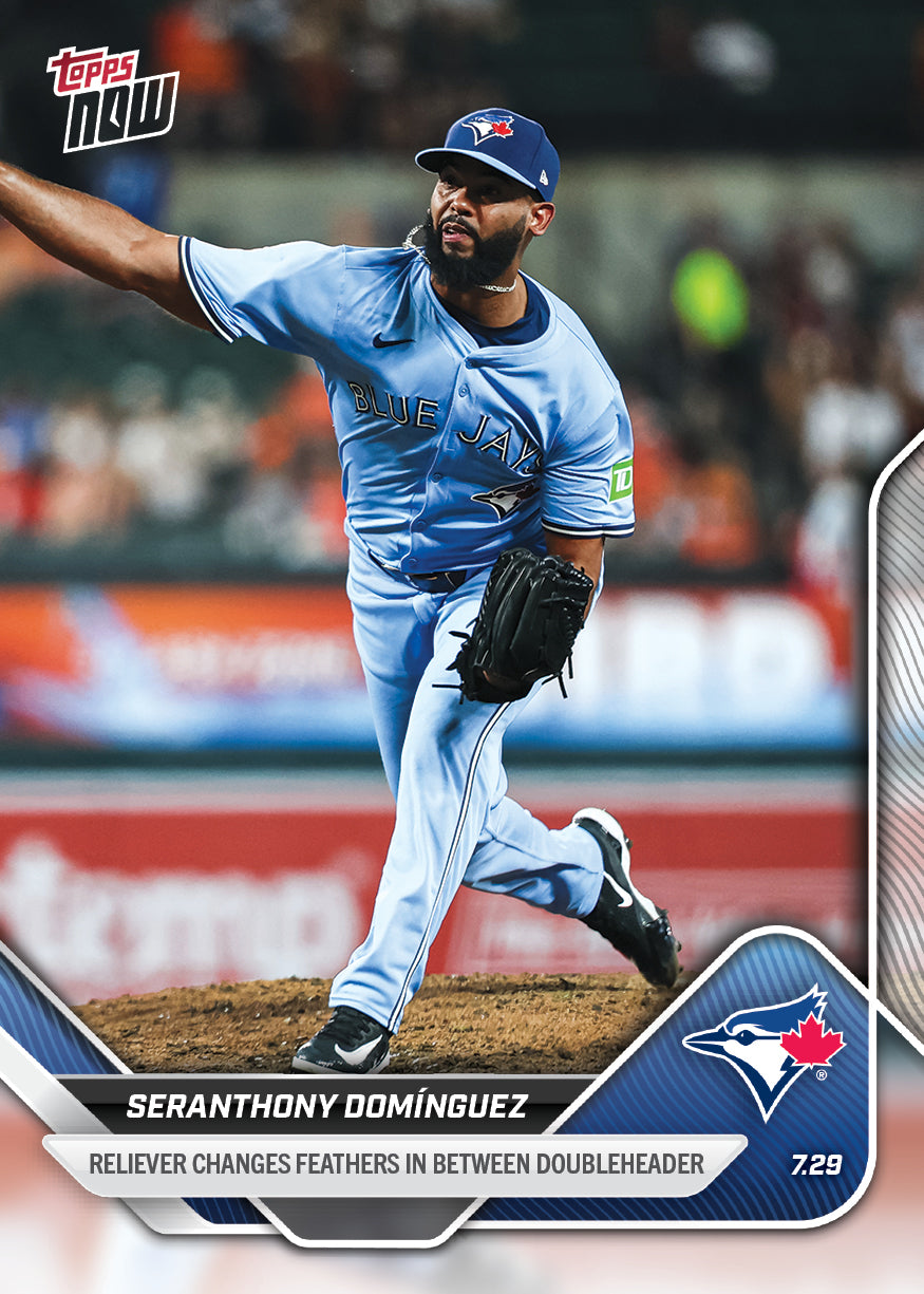 Seranthony Domínguez - 2025 MLB Topps NOW - Card 486 - PR: 358