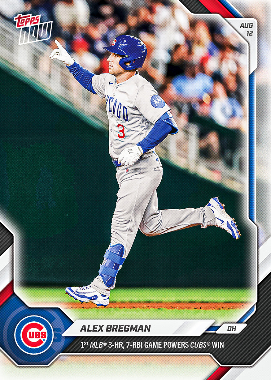 Alex Bregman - 2026 MLB Topps NOW - Card 549 - PR: 1153