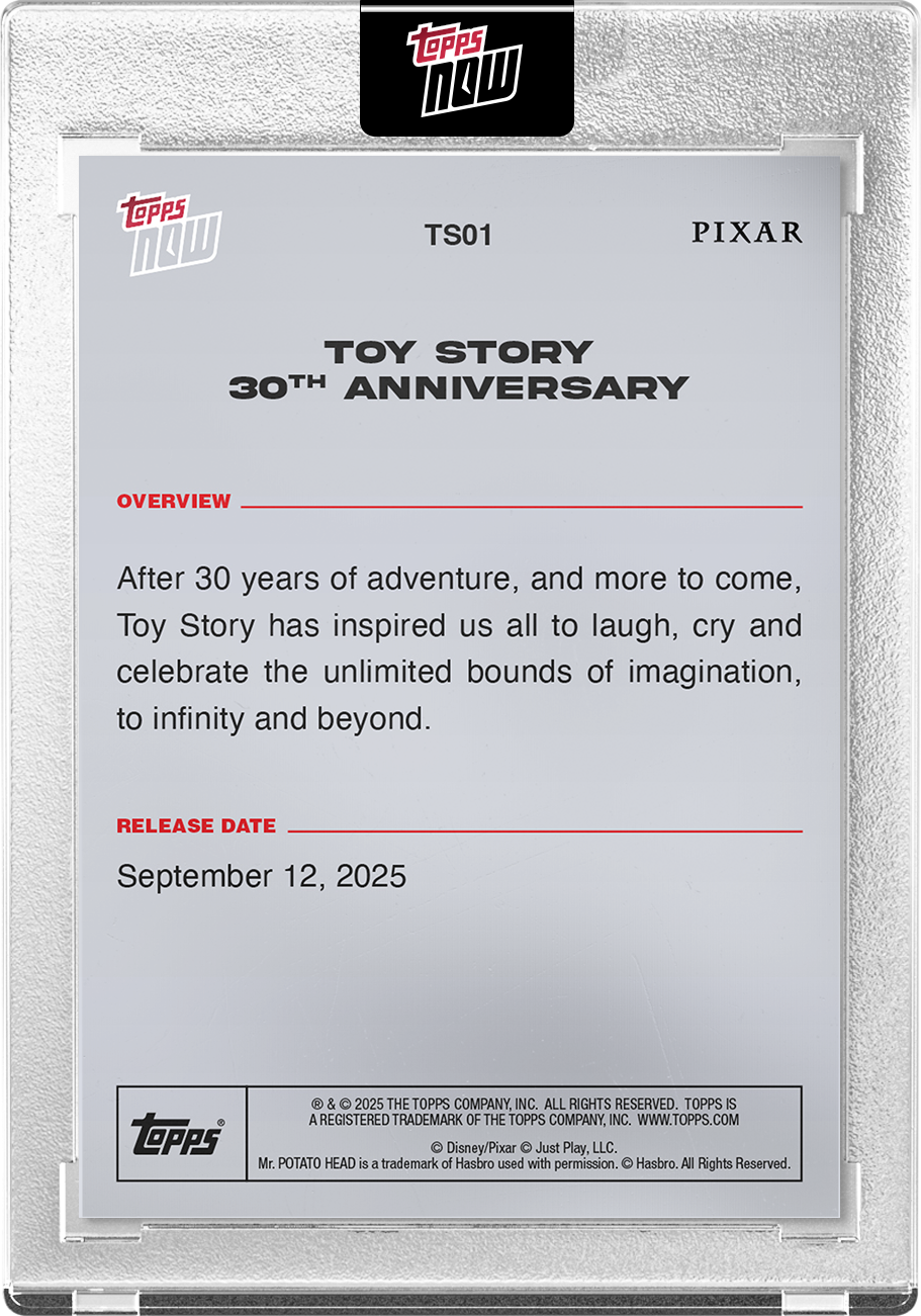 2025 Disney Topps NOW Toy Story 30th Anniversary - PR: 14075 - Image 3