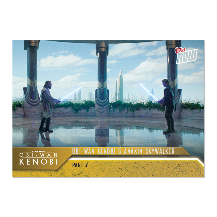 2022 Topps Now Star Wars: Obi-Wan Kenobi 5-Card Pack (Part V) - PR: 1054 - Image 10