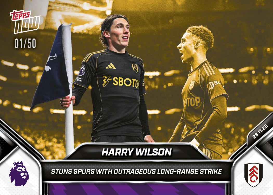 Harry Wilson - 2025-26 Premier League Topps NOW - Card 66 - PR: 154 - Image 6