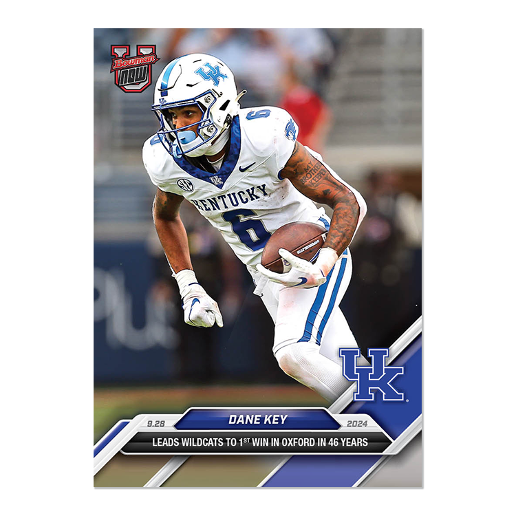 Dane Key - 2024 Bowman U NOW Football Card 21 - PR: 531