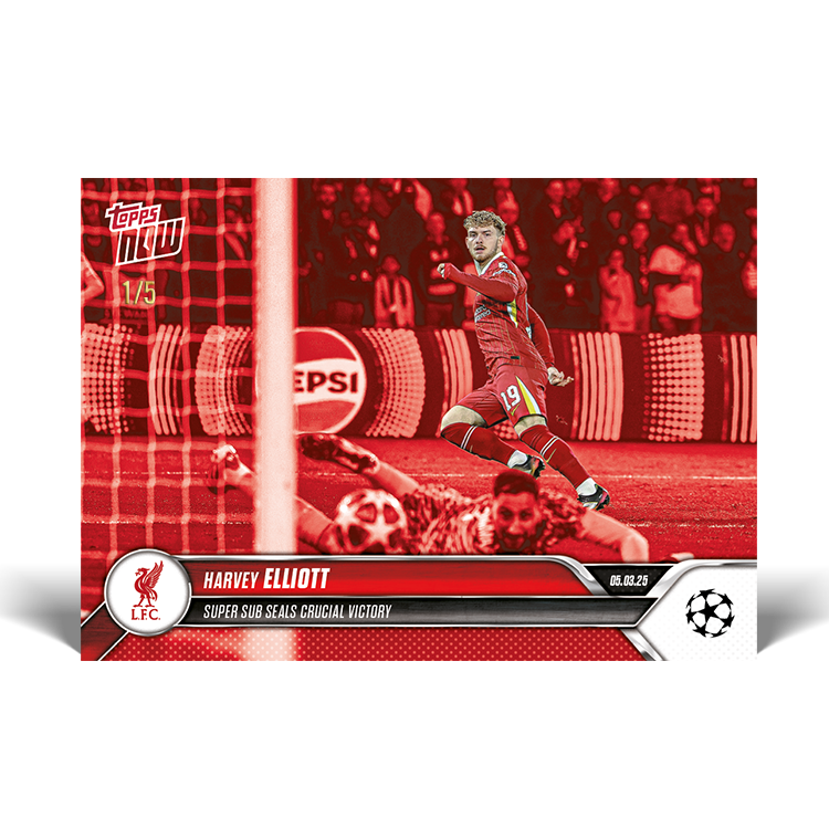Harvey Elliott - 2024-25 UCL Topps NOW Card 119 - PR: 423 - Image 3