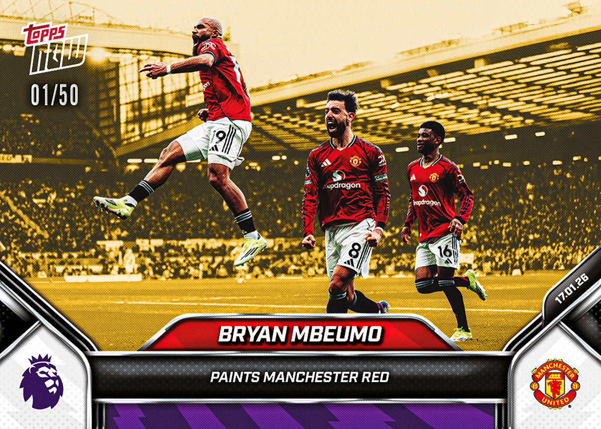 Bryan Mbeumo - 2025-26 Premier League Topps NOW - Card 108 - PR: 1554 - Image 6