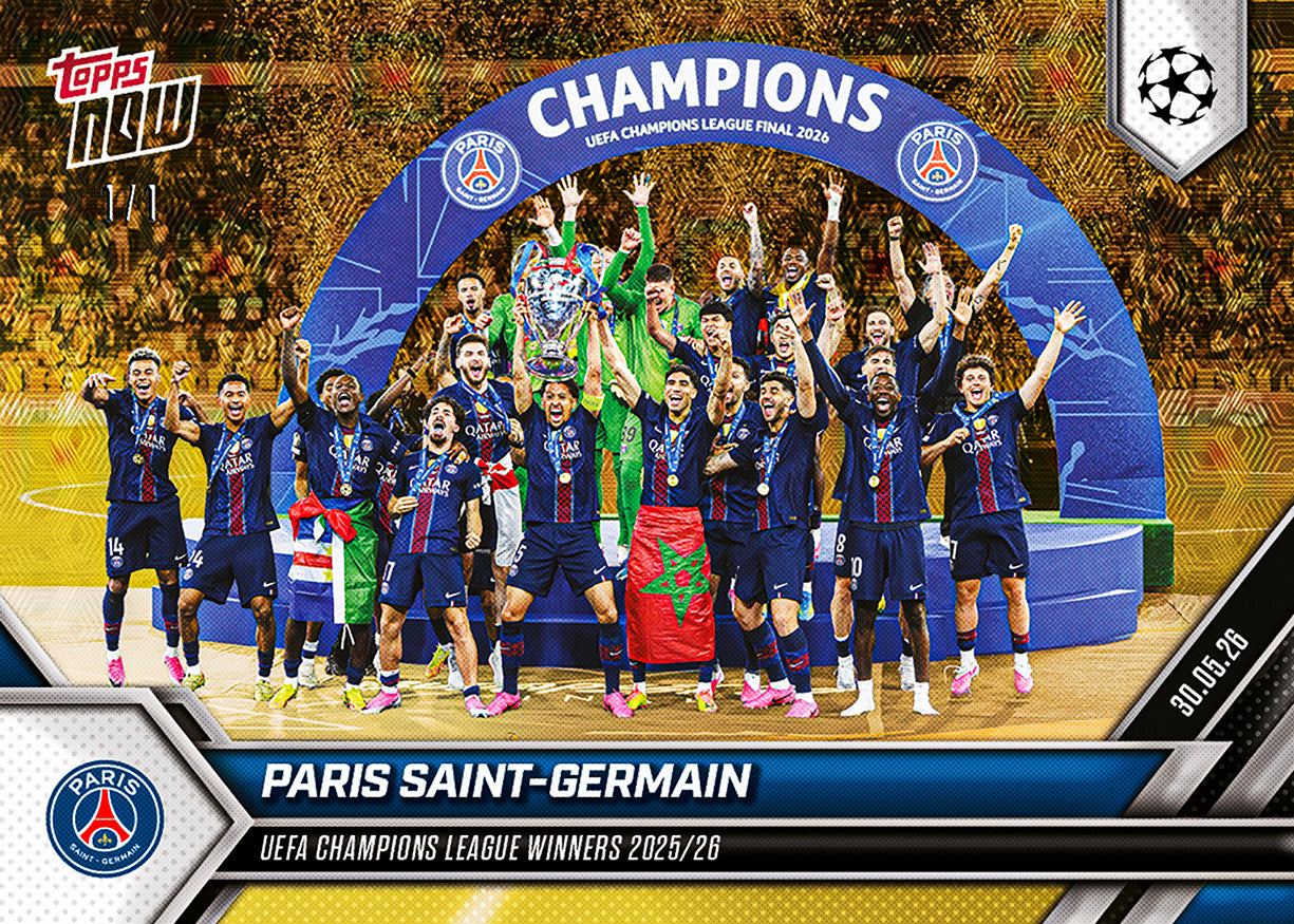 Paris Saint-Germain - 2025-26 UCL Topps NOW - Card 138 - PR: 4056 - Image 4