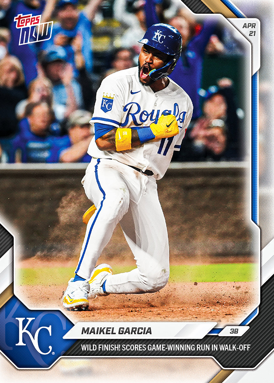 Maikel Garcia - 2026 MLB Topps NOW - Card 106 - PR: 564
