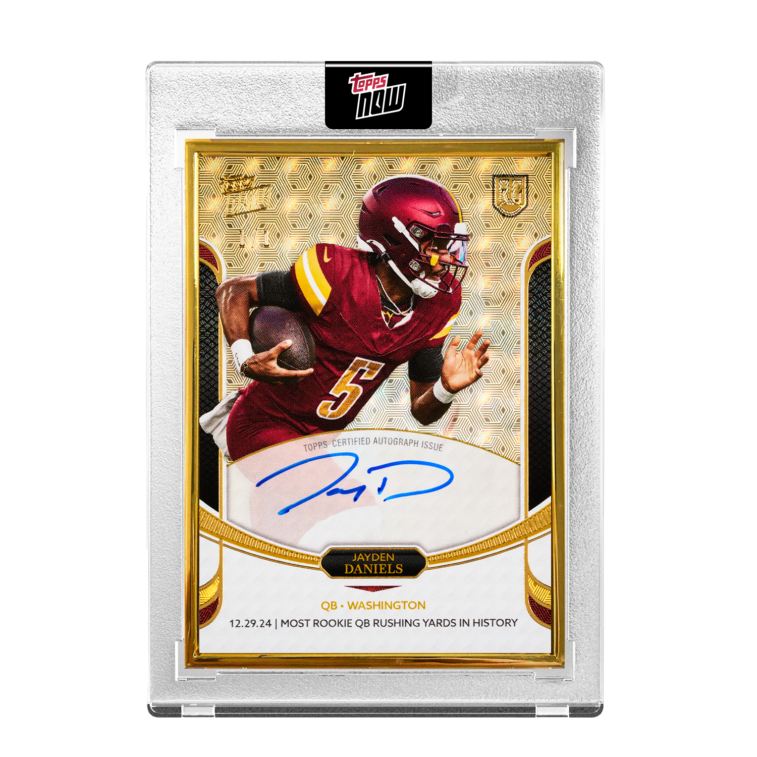 Alternative view of 2024 Topps NOW Football Rookie Campaign - Quarterbacks