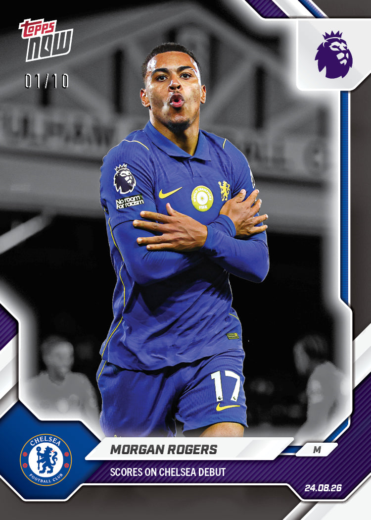 Morgan Rogers - 2026-27 Premier League Topps NOW - Card 9 - Image 4