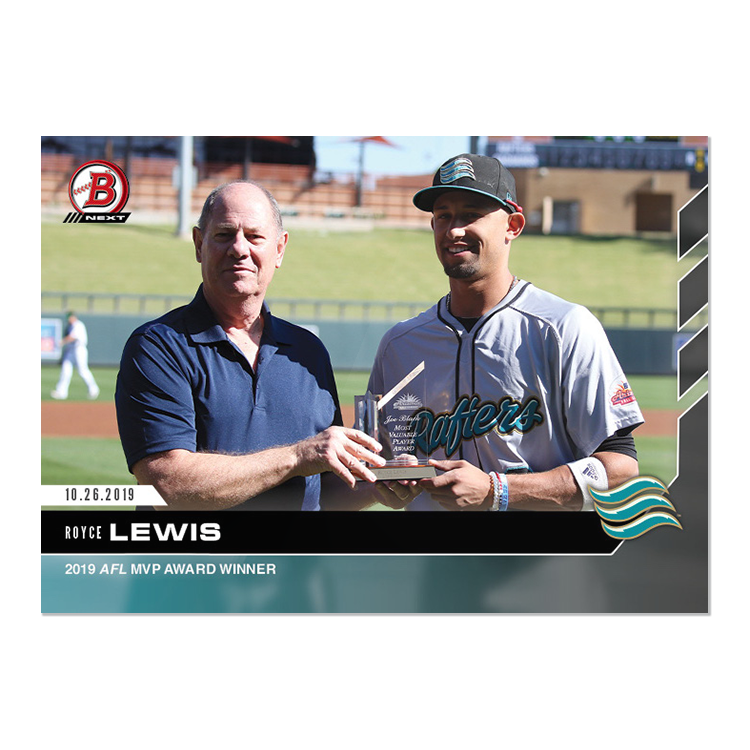 Royce Lewis - Bowman NEXT TOPPS NOW Card 13 - Print Run: 210
