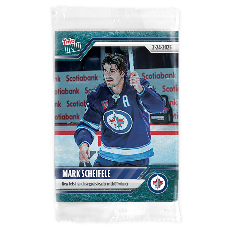 Mark Scheifele - 2024-25 NHL Topps NOW - Sticker # 118 Pack - PR: 90 - Image 3