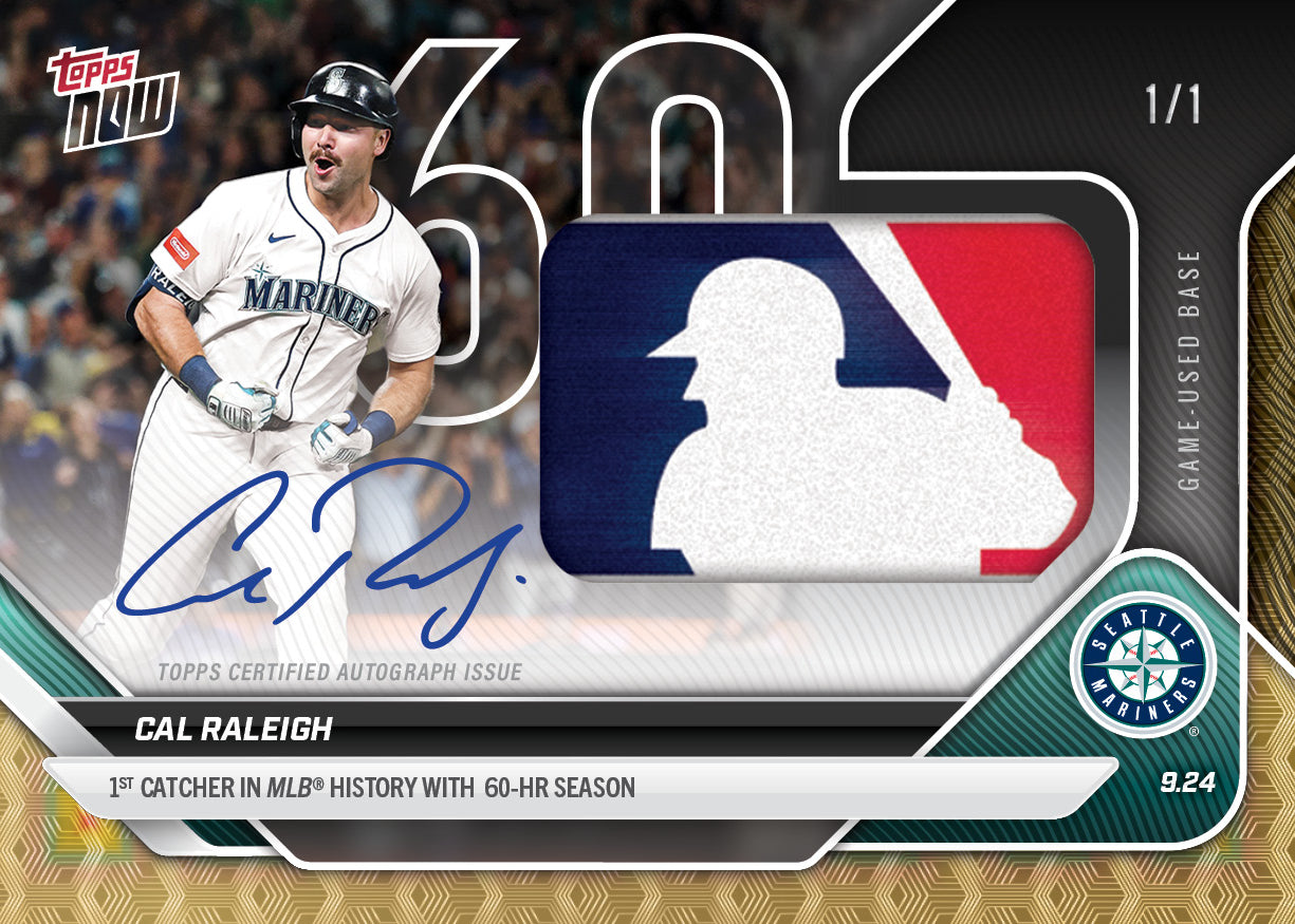 Cal Raleigh - 2025 MLB Topps NOW - Card 765 - PR: 22180 - Image 2