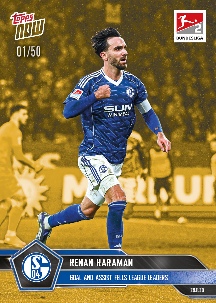 Kenan Karaman - 2025-26 Bundesliga Topps NOW - Card 69 - PR: 410 - Image 6