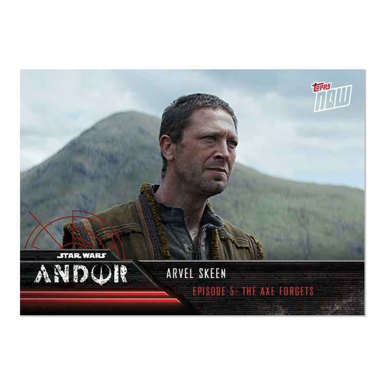 2022 TOPPS NOW Star Wars: Andor Episode 5 - 5 Card Set - PR: 670 - Image 5