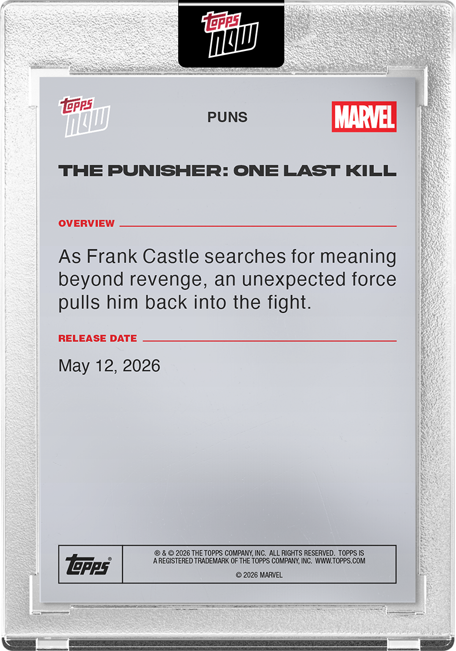 2026 Marvel Topps NOW The Punisher: One Last Kill - PR: 5073 - Image 4