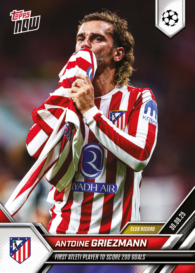Antoine Griezmann - 2025-26 UCL Topps NOW - Card 25 - PR: 1683 - Image 8