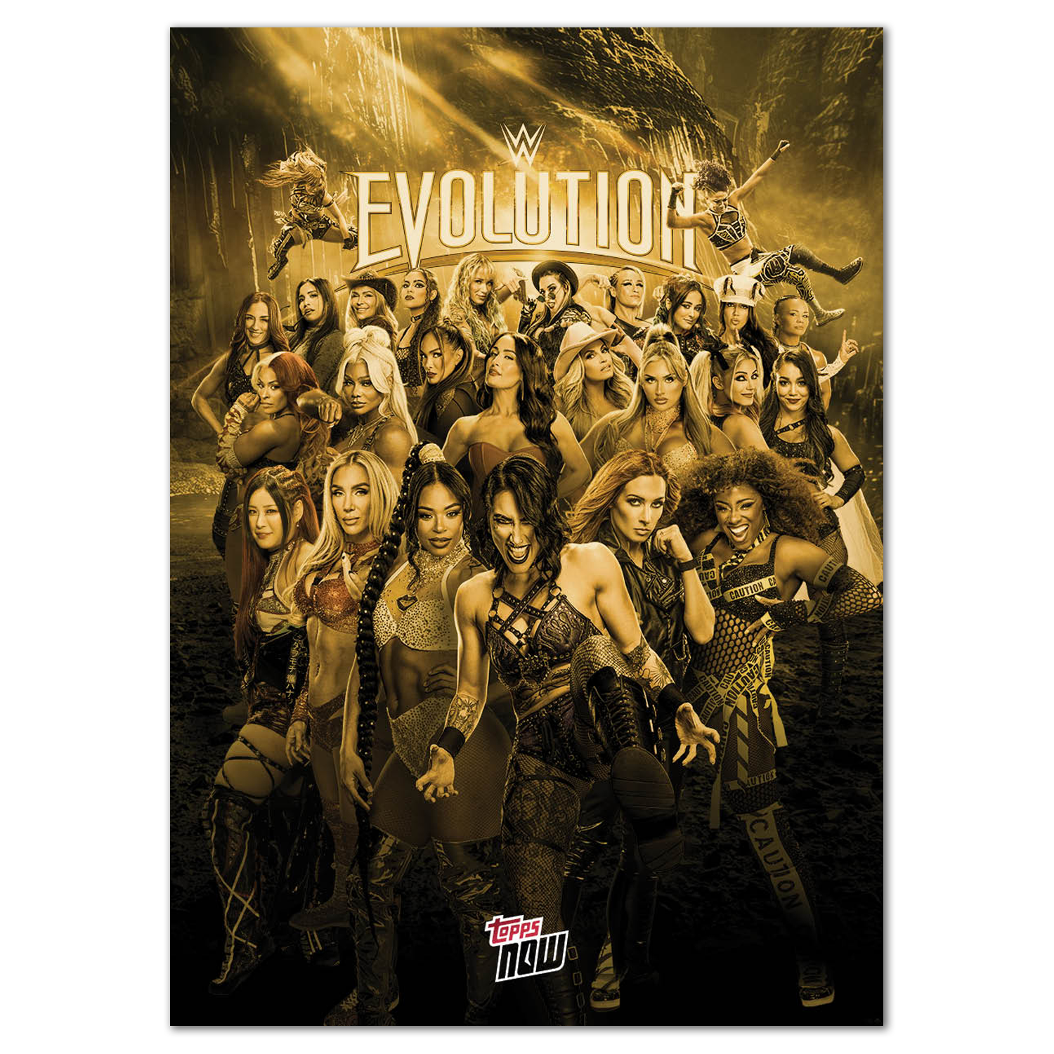 Evolution - 2025 WWE Topps NOW - Card EVOL - PR: 2452 - Image 2