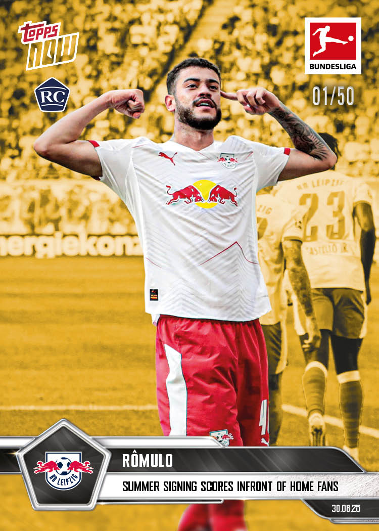 Romulo - 2025-26 Bundesliga Topps NOW - Card 14 - PR: 285 - Image 6